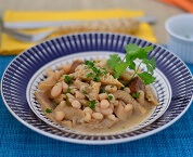 Dobradinha com Feijão Branco