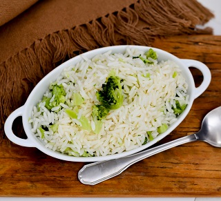Arroz com Brócolis