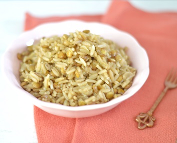 Arroz com Lentilhas