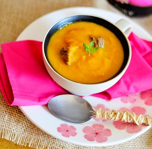 Sopa Creme de Legumes com Carne