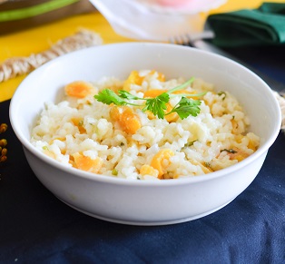Risotto de Brie com Damasco