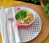 Arroz Integral com Cenoura e Vagem  - Imagem 3