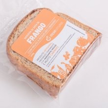 Pasta de Frango com Milho no Pão Integral