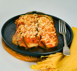 Lasanha de Berinjela ao Sugo