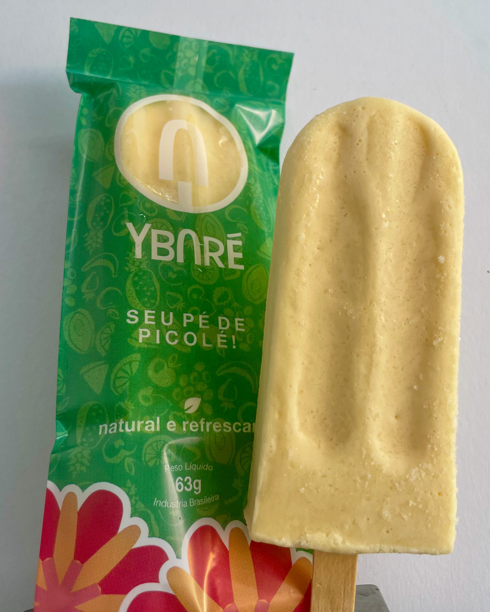 Picolé De Capim Limão Com Maracujá