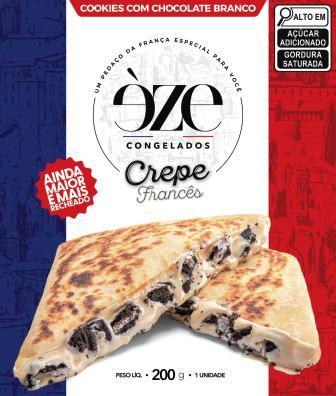Crepe de Cookies com Chocolate Branco (Congelado)  - Imagem 2