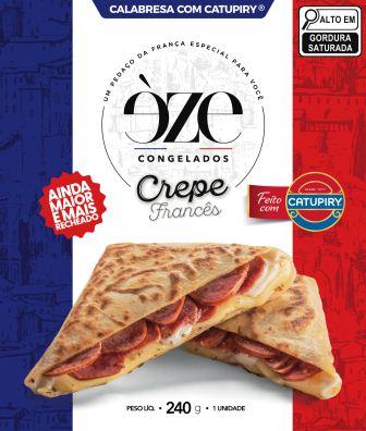 Crepe Congelado de Calabresa com Catupiry® (Congelado)  - Imagem 2